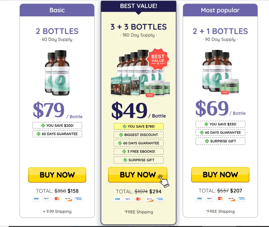 Secure Your Reserved Kerassentials® While Stocks Last